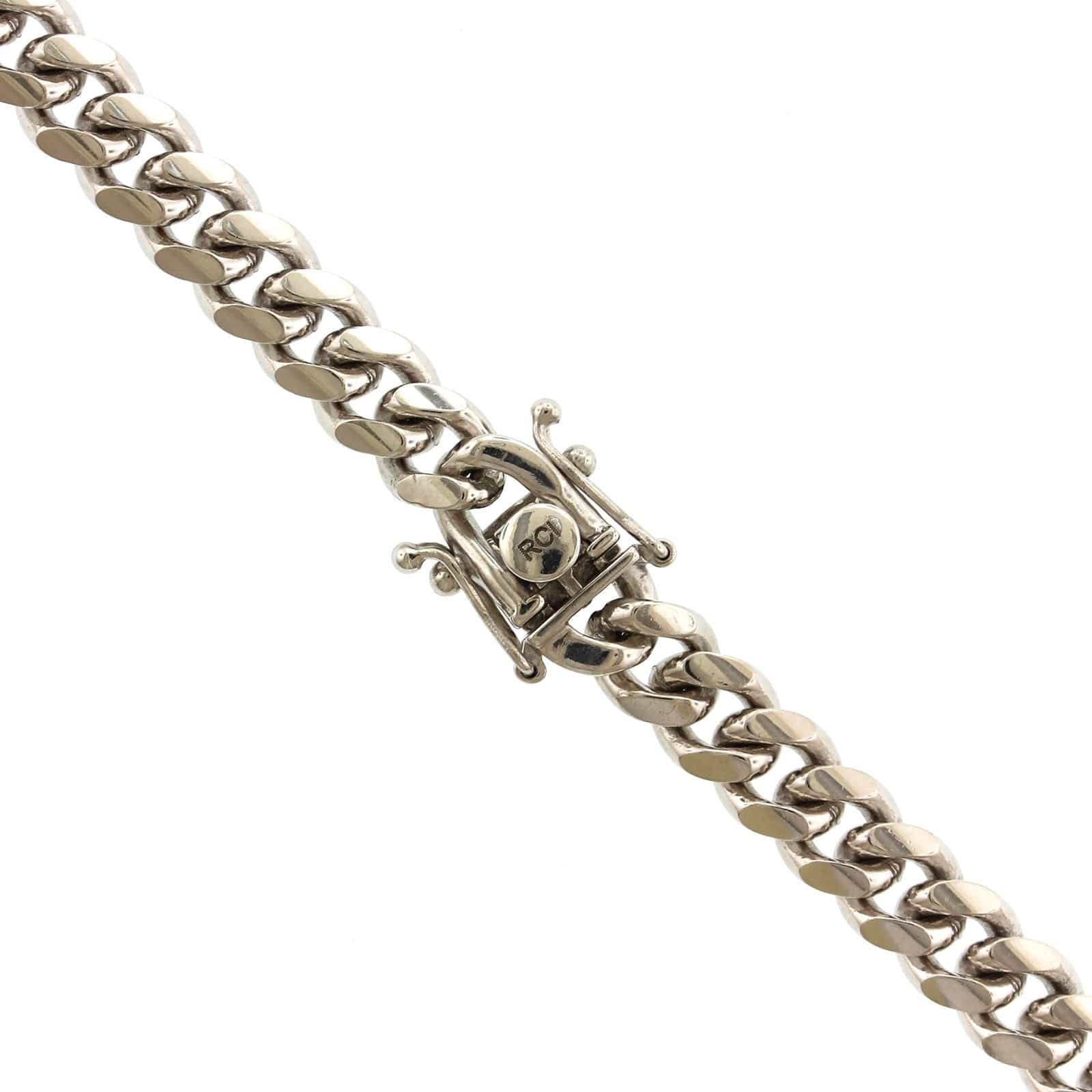Sterling Silver Cuban Chain Necklace - Image 3