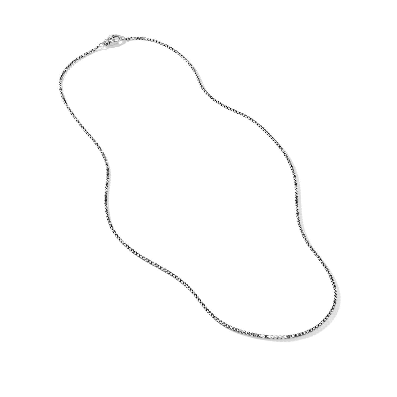 Box Chain Necklace, 1.7mm - Image 3