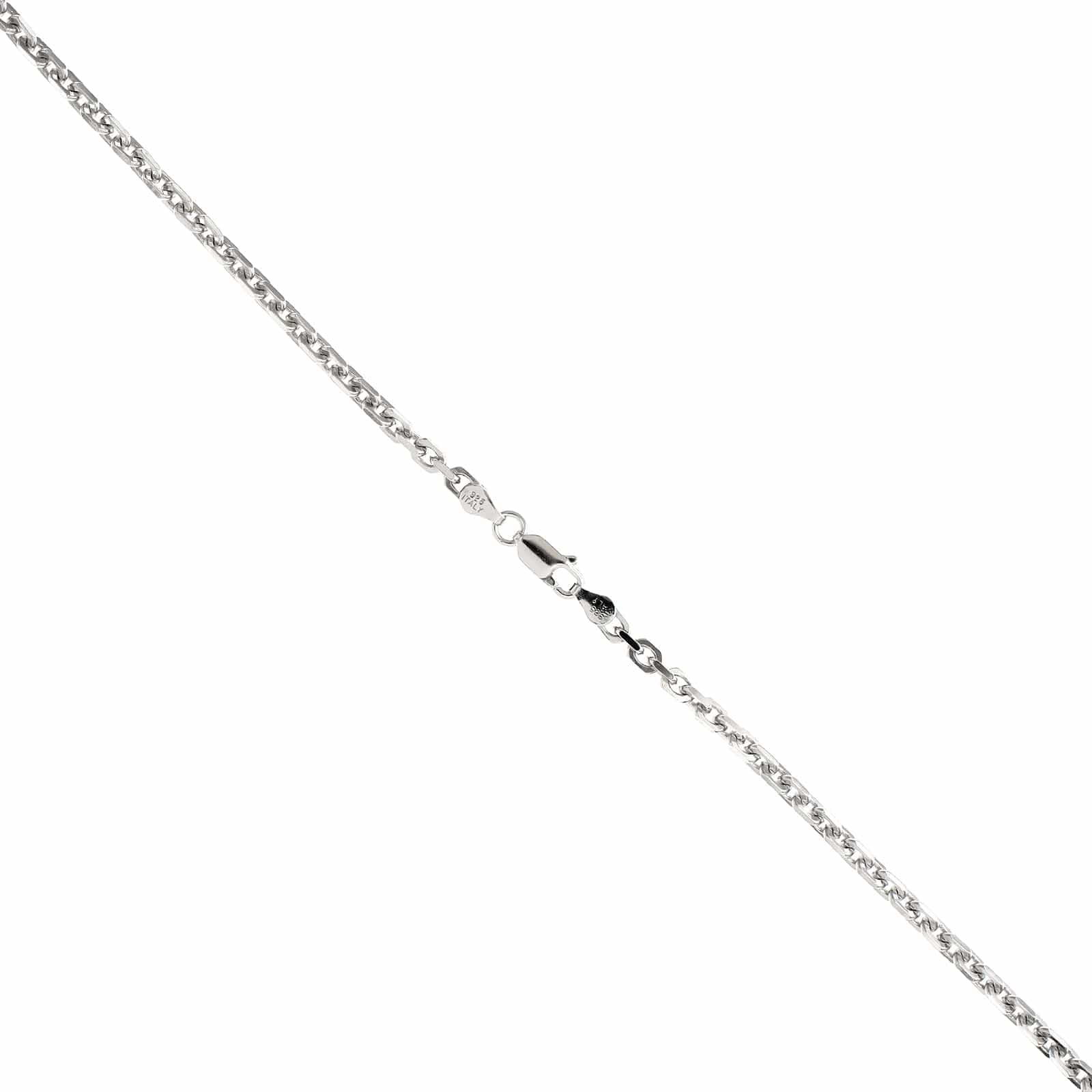 Sterling Silver 24" Designer Link Chain Necklace - Image 2