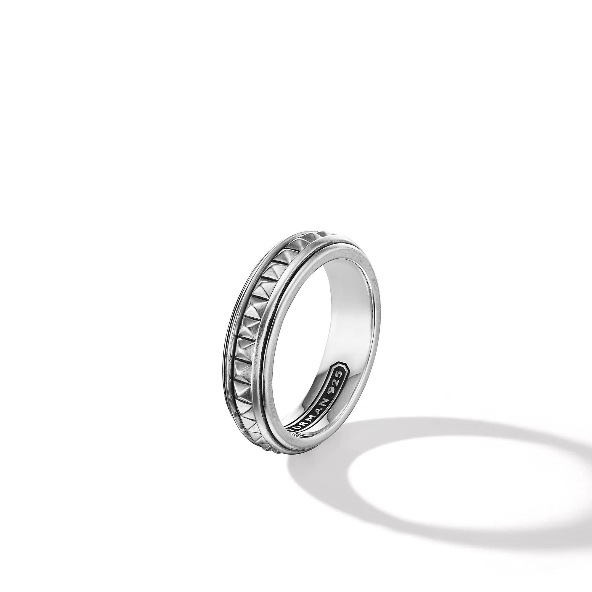 Pyramid Band Ring - Image 2