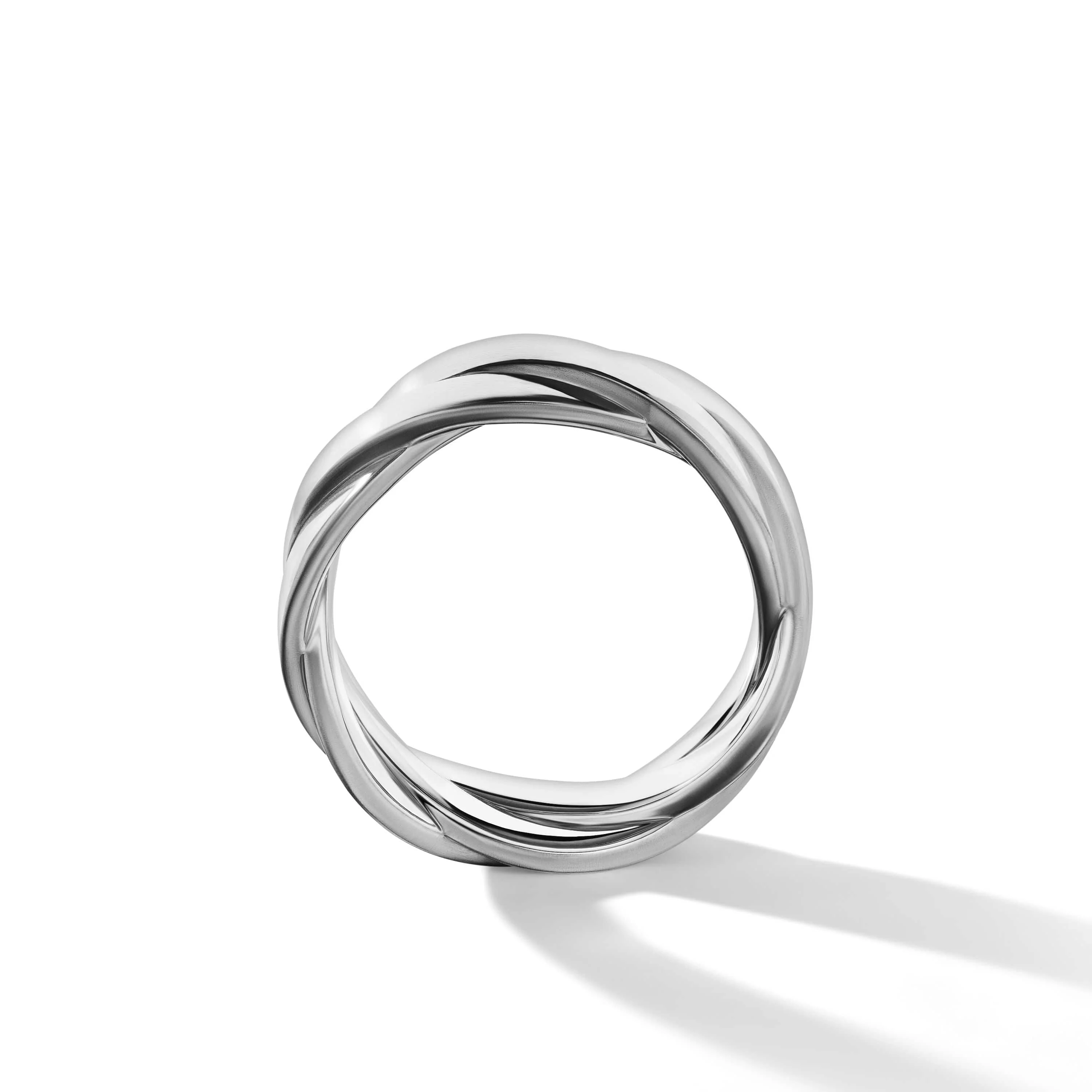 DY Helios™ Band Ring in Sterling Silver, 9mm - Image 2