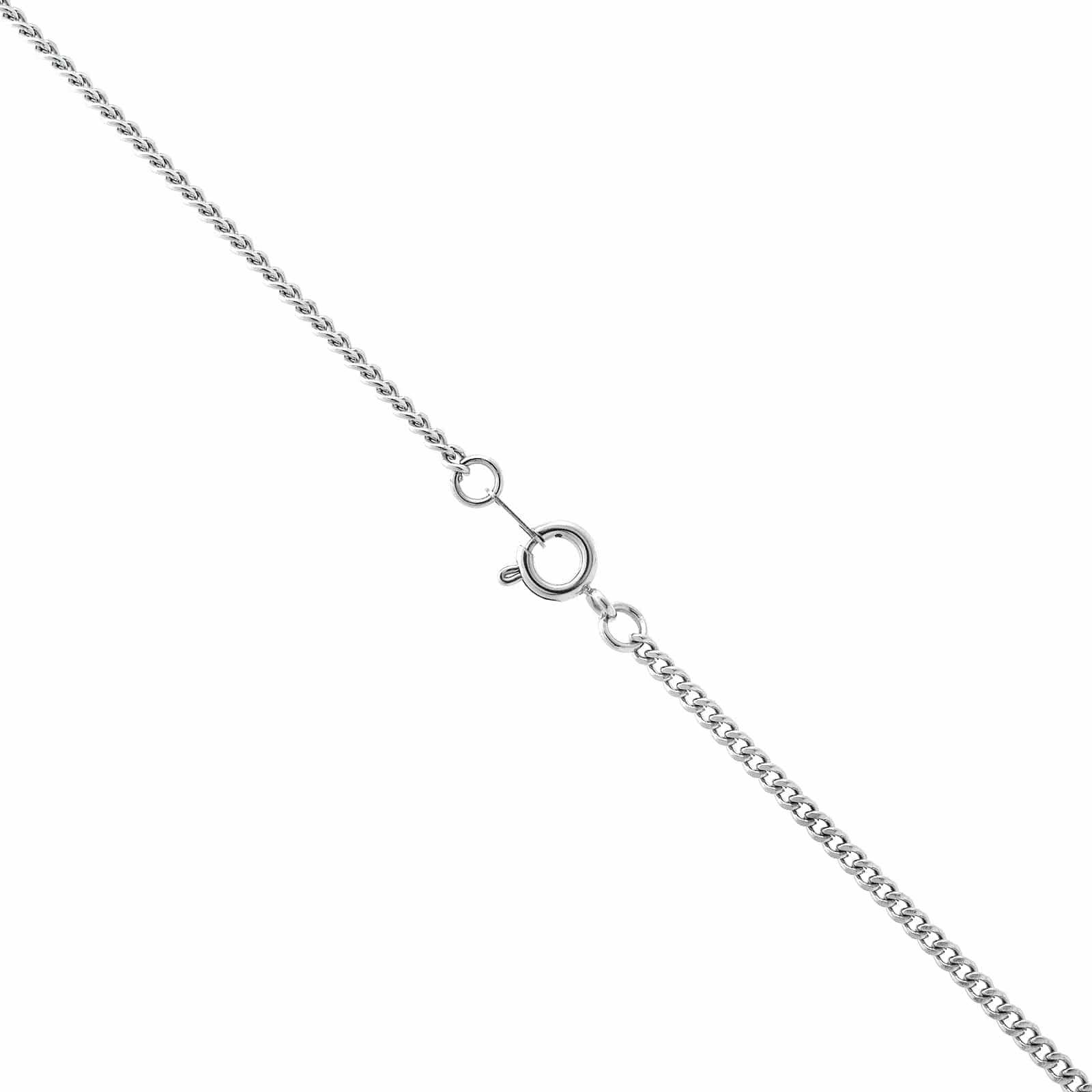 Sterling Silver Oval St. Christopher Pendant Necklace - Image 3