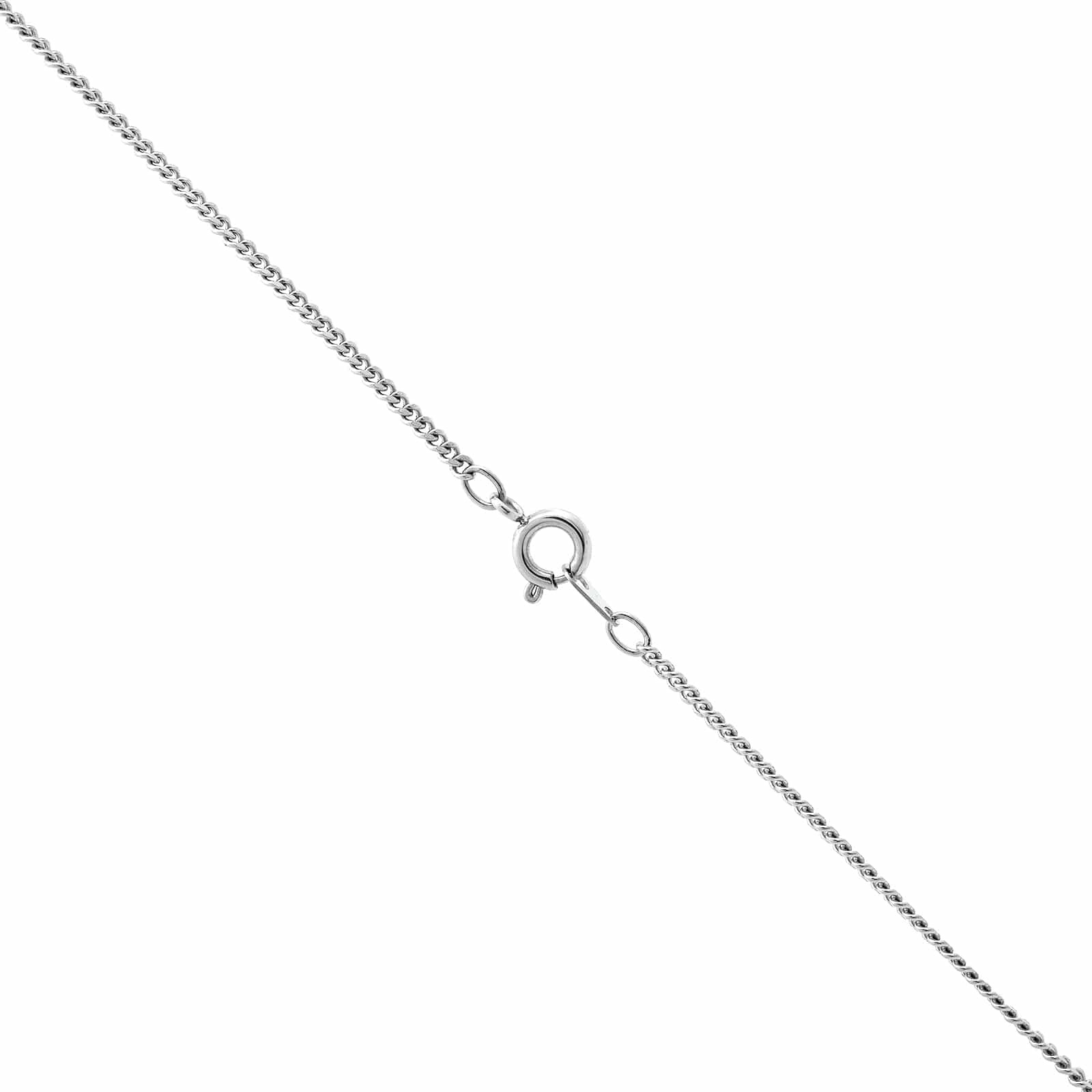 Sterling Silver Round St. Joseph Pendant Necklace - Image 3