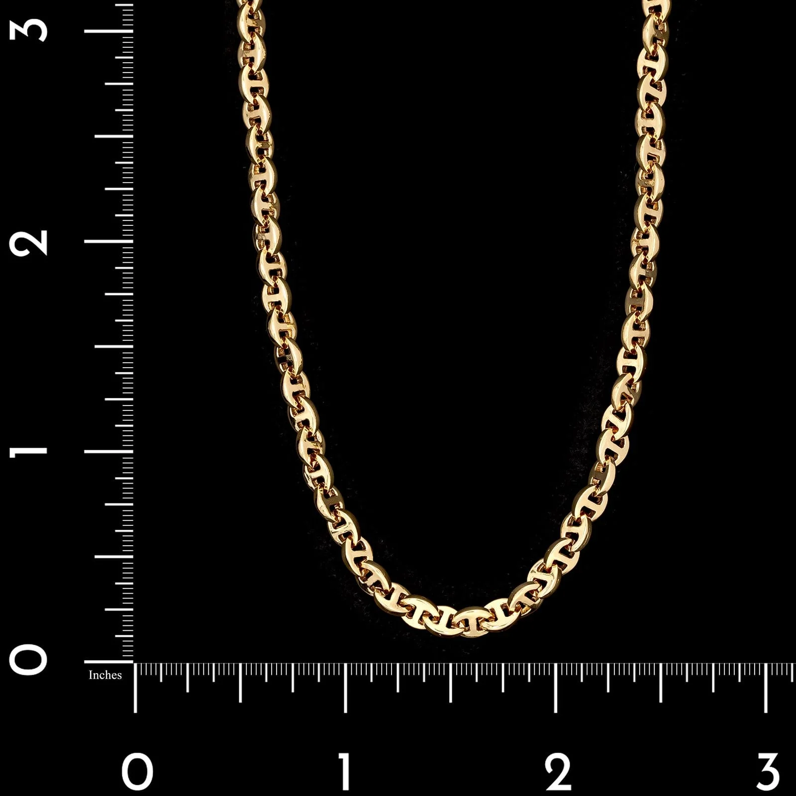 Hoorsenbuhs 18K Yellow Gold Estate Diamond Necklace - Image 4