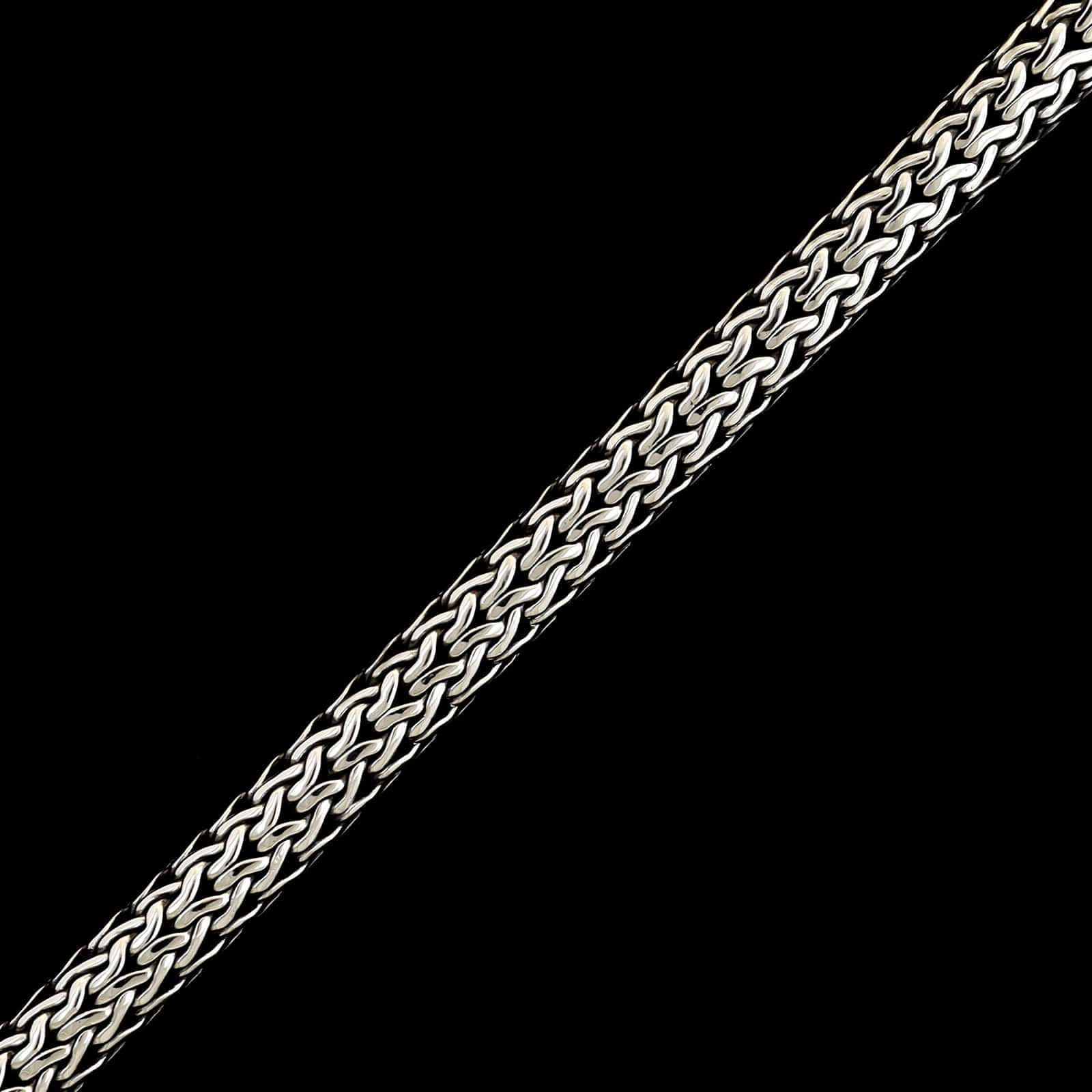 John Hardy Sterling Silver Estate Classic Chain Bracelet - Image 2