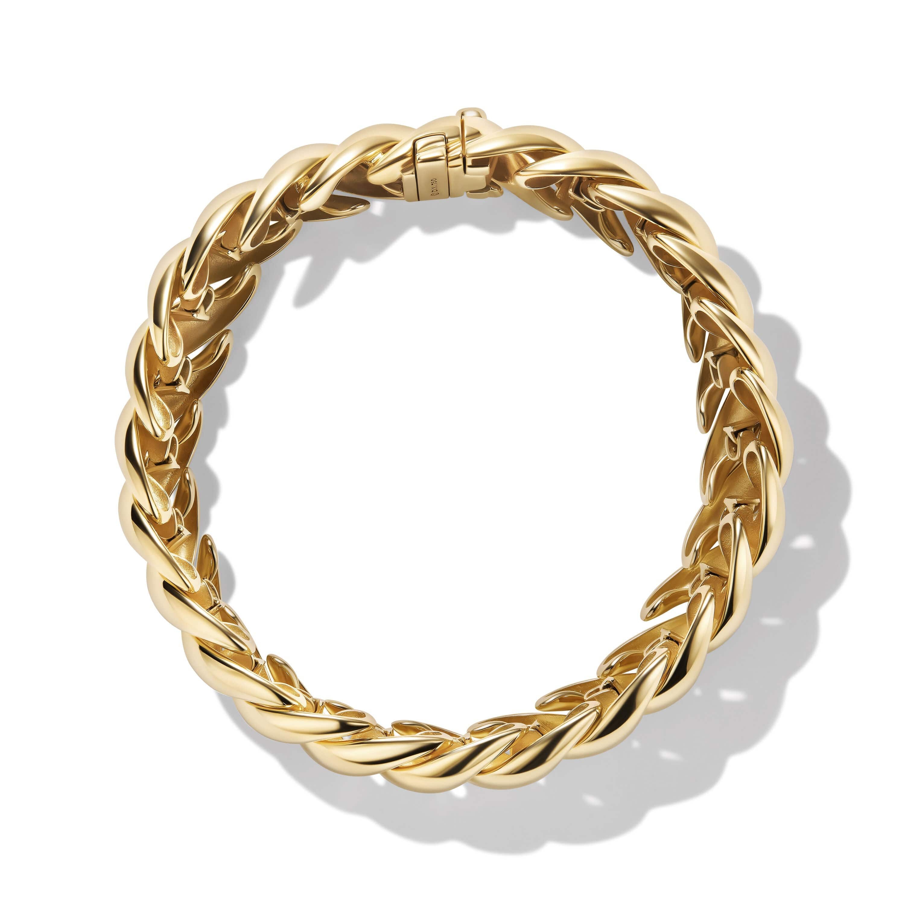 Sculpted Cable Bracelet in 18K Yellow Gold - Image 3