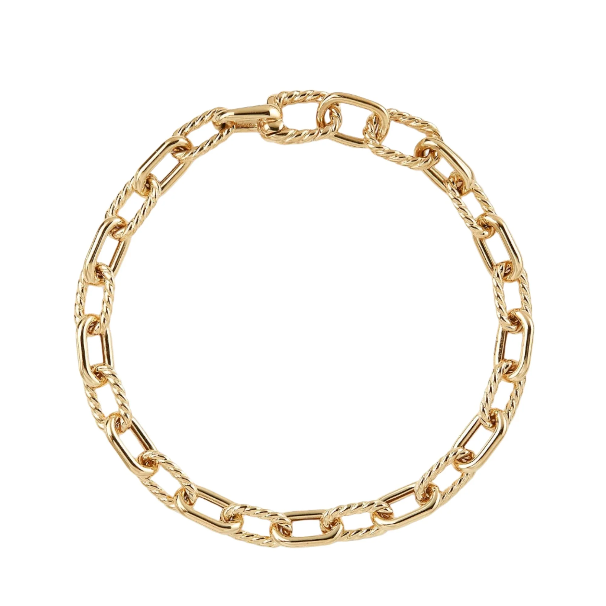 DY Madison Bold Bracelet in 18K Gold, 6mm - Image 2