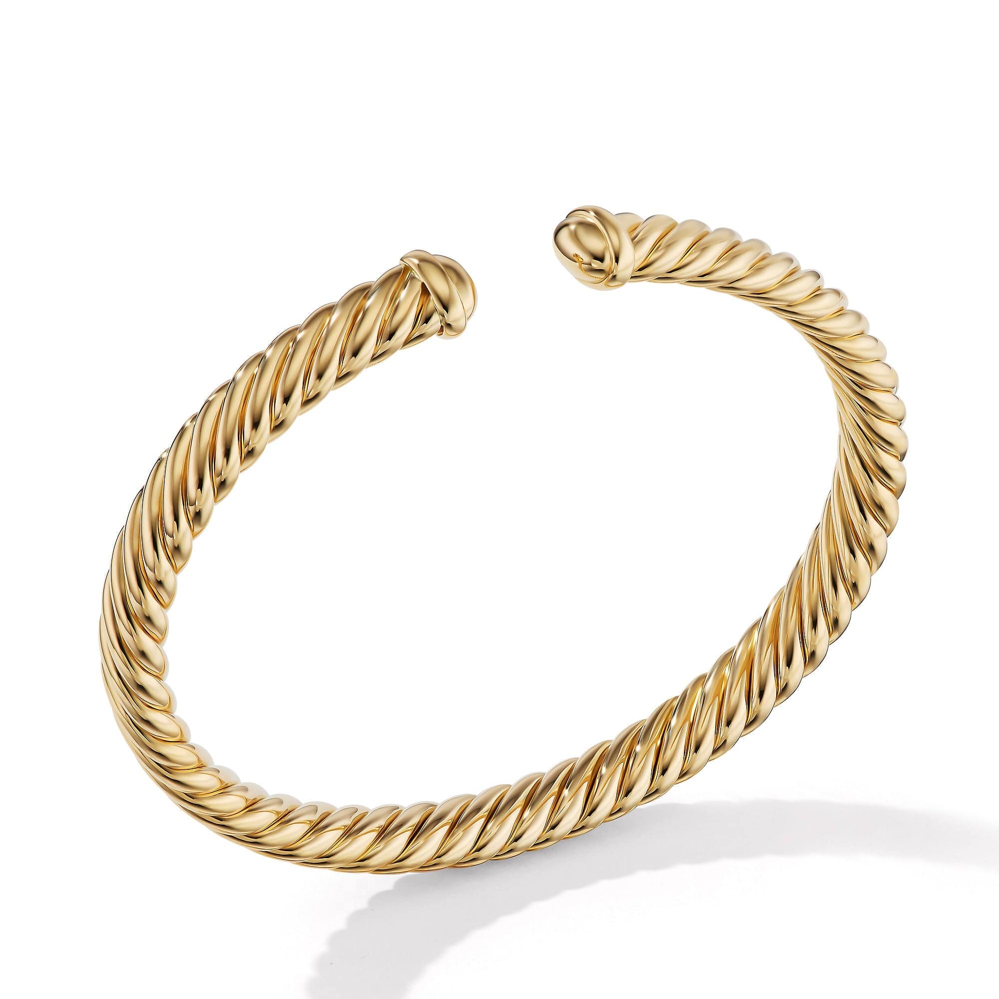 Cablespira® Oval Bracelet in 18K Yellow Gold - Image 2