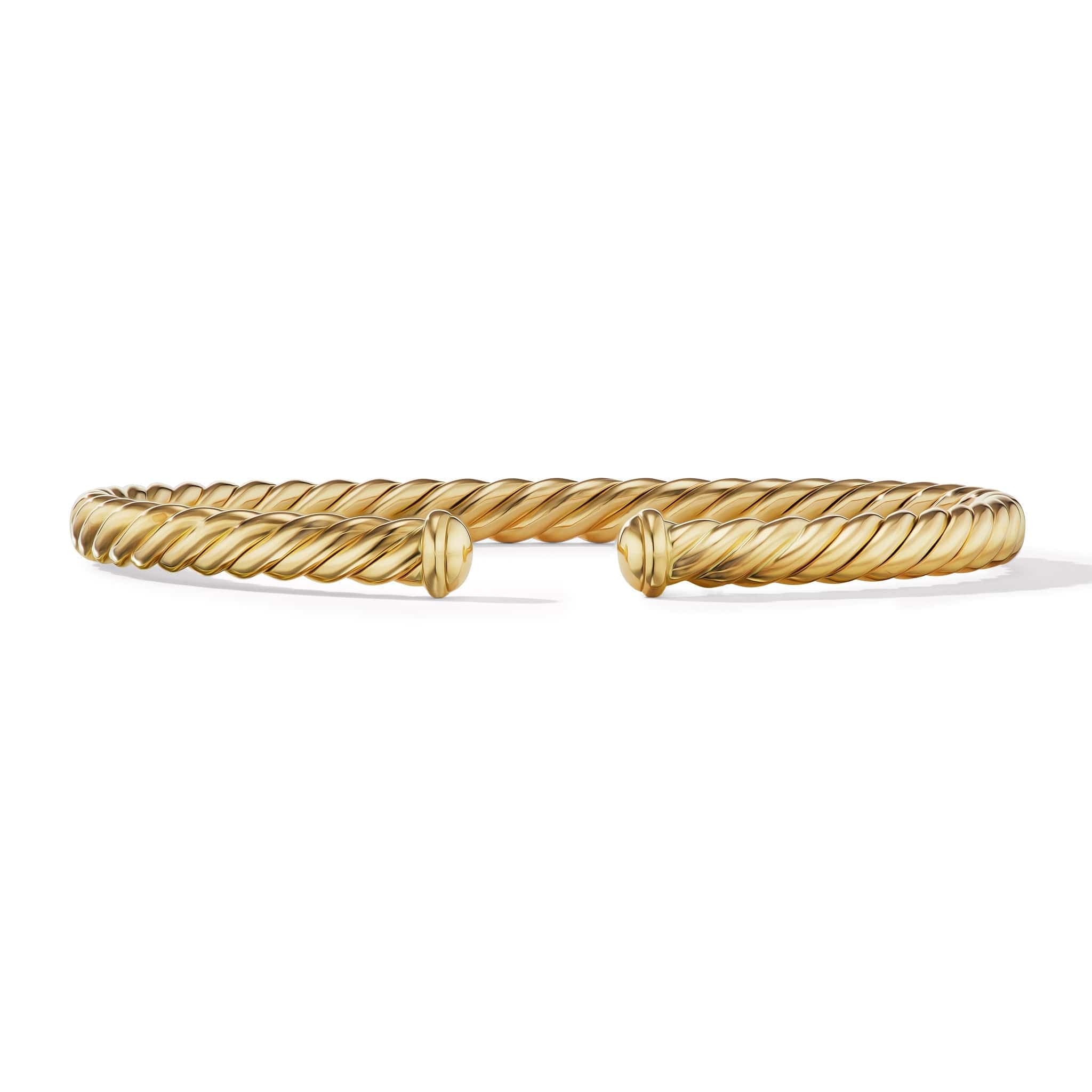 Cablespira® Oval Bracelet in 18K Yellow Gold
