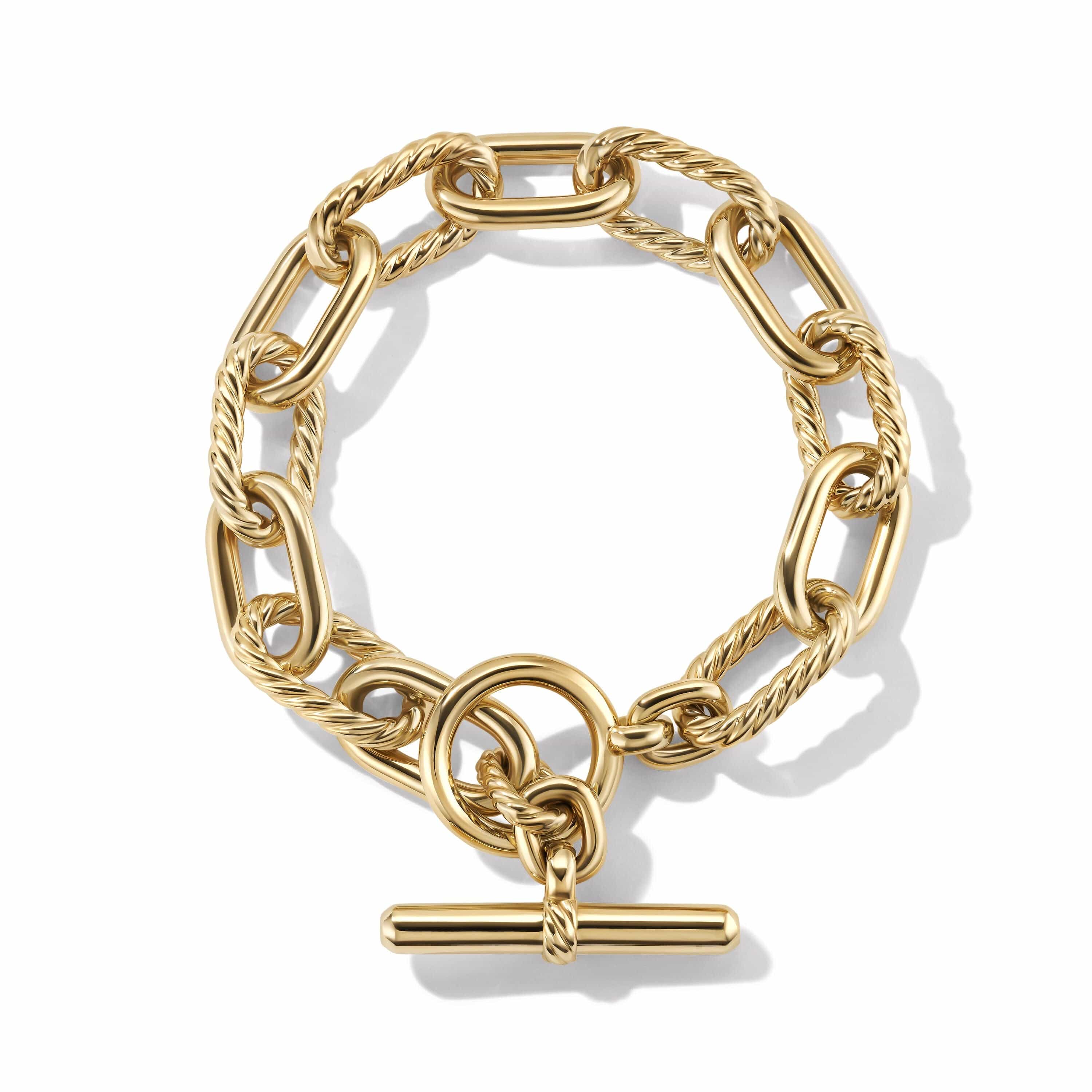 DY Madison® Toggle Chain Bracelet in 18K Yellow Gold - Image 2