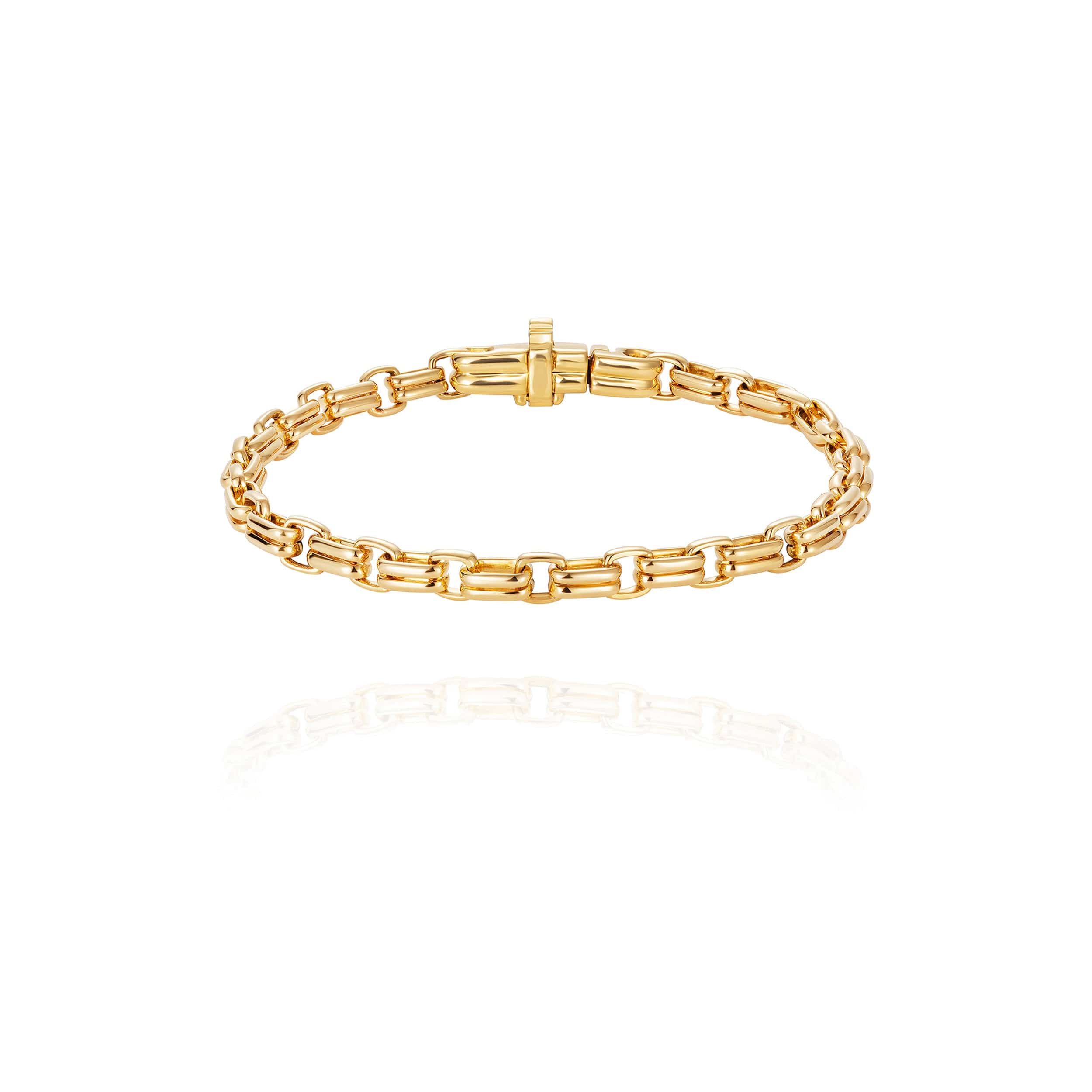 Fernando Jorge 18K Yellow Gold Doubled Links Bracelet