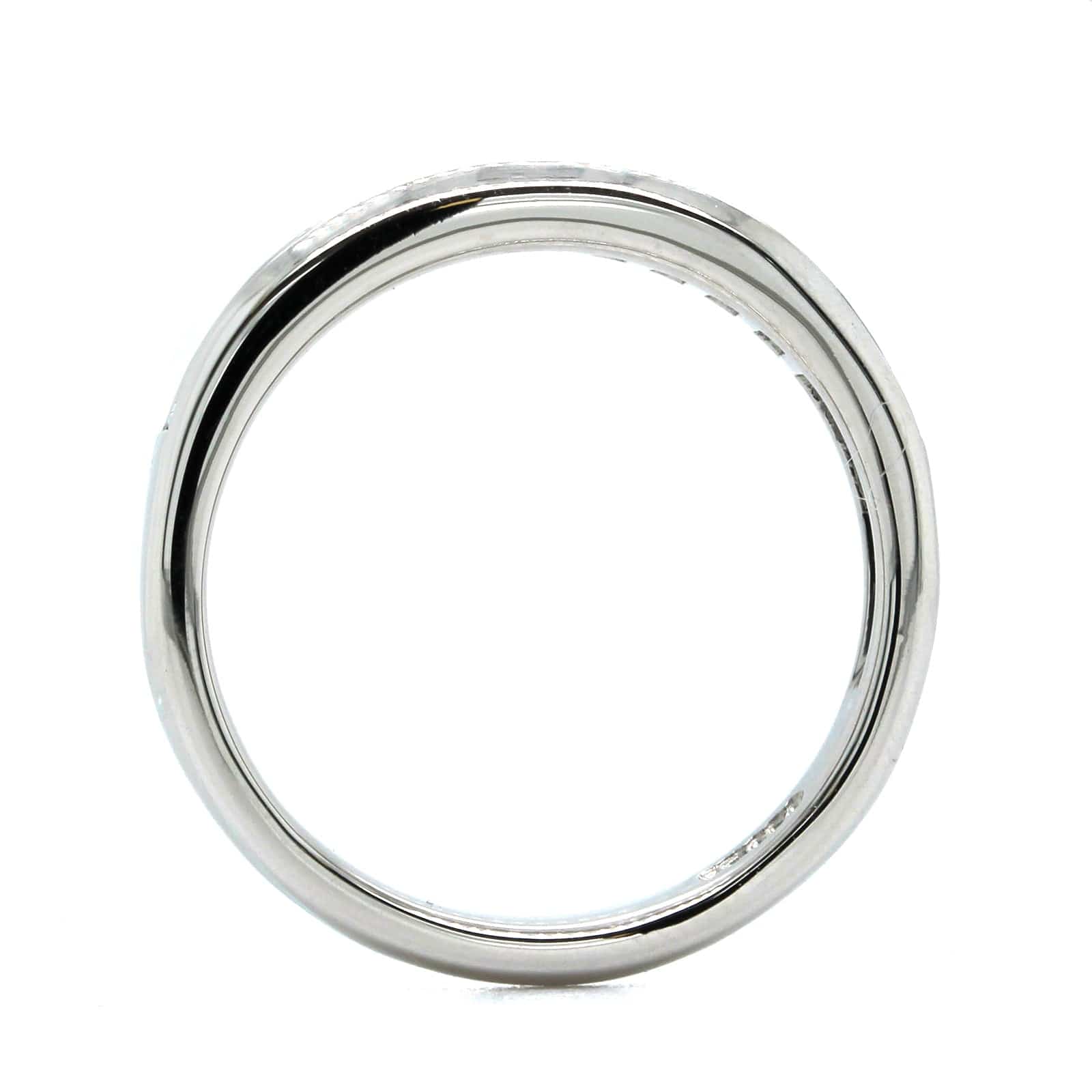 Platinum Channel Set Diamond Band - Image 3