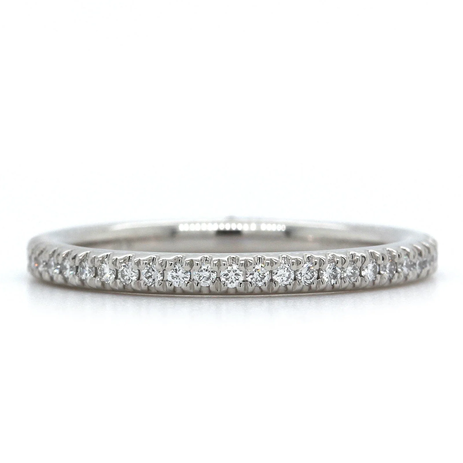 Platinum Pave Diamond Band