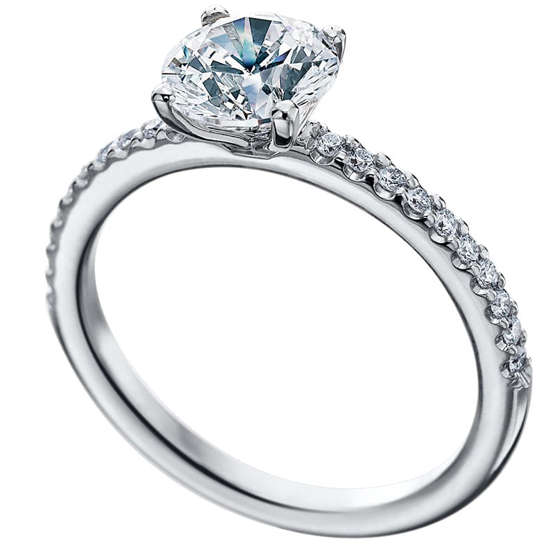Platinum Engagement Ring Setting - Image 3
