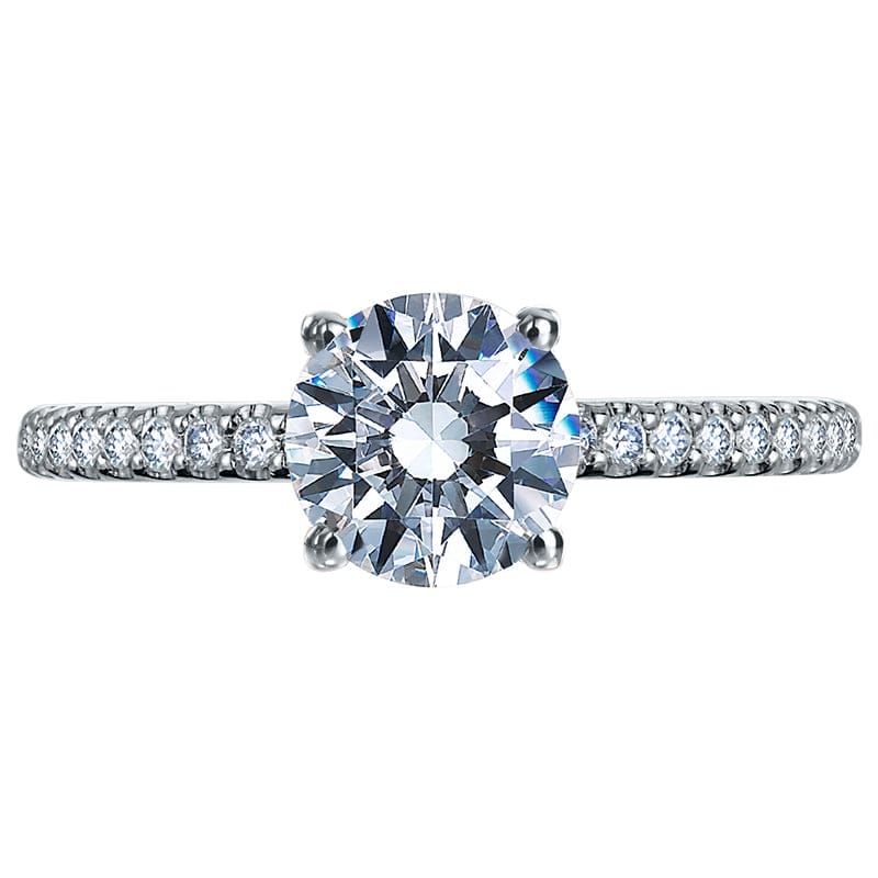 Platinum Engagement Ring Setting - Image 6