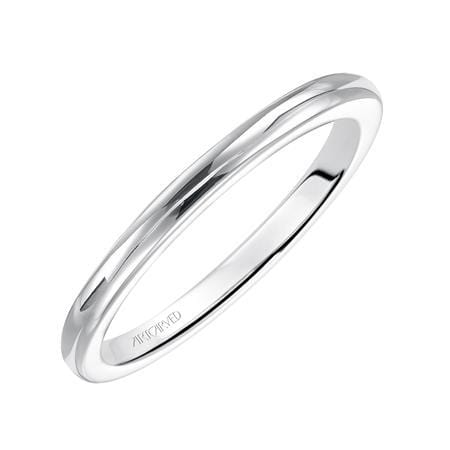 Platinum High Polished Band - Image 2