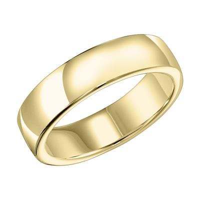 18K Yellow Gold High Polished Band - Image 2