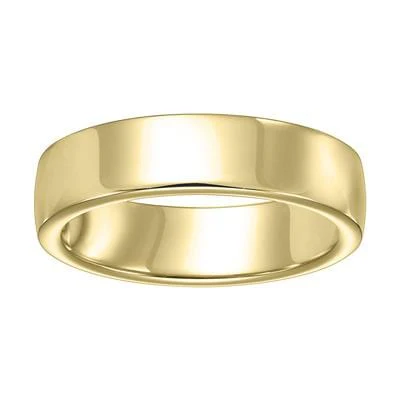 18K Yellow Gold High Polished Band - Image 3