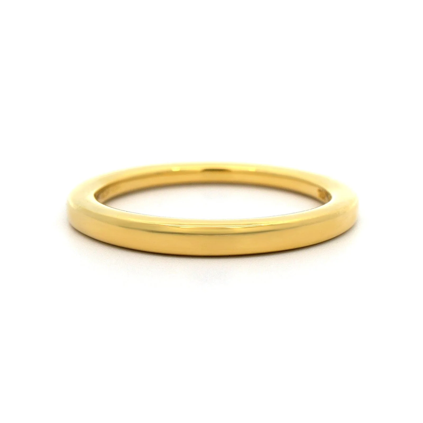 18K Yellow Gold High Polished Eternity Band - Image 5