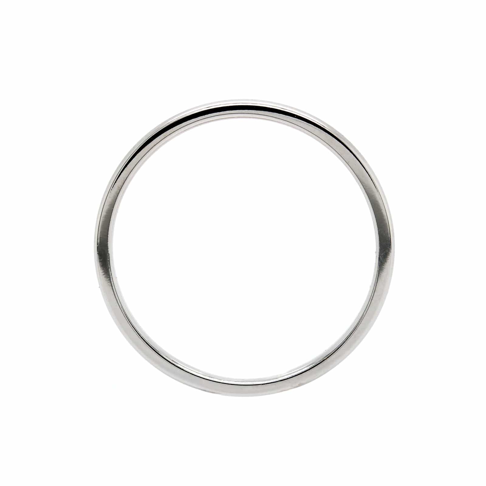 14K White Gold 1.5mm High Polished Band - Image 3
