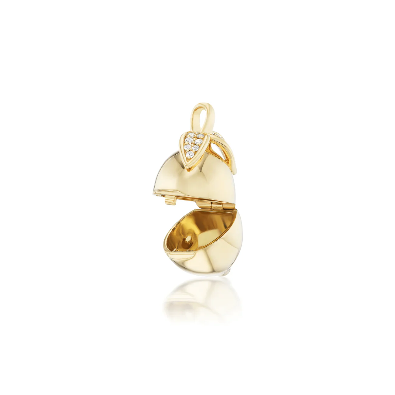 Sorellina 18K Yellow Gold Lemon Locket Charm