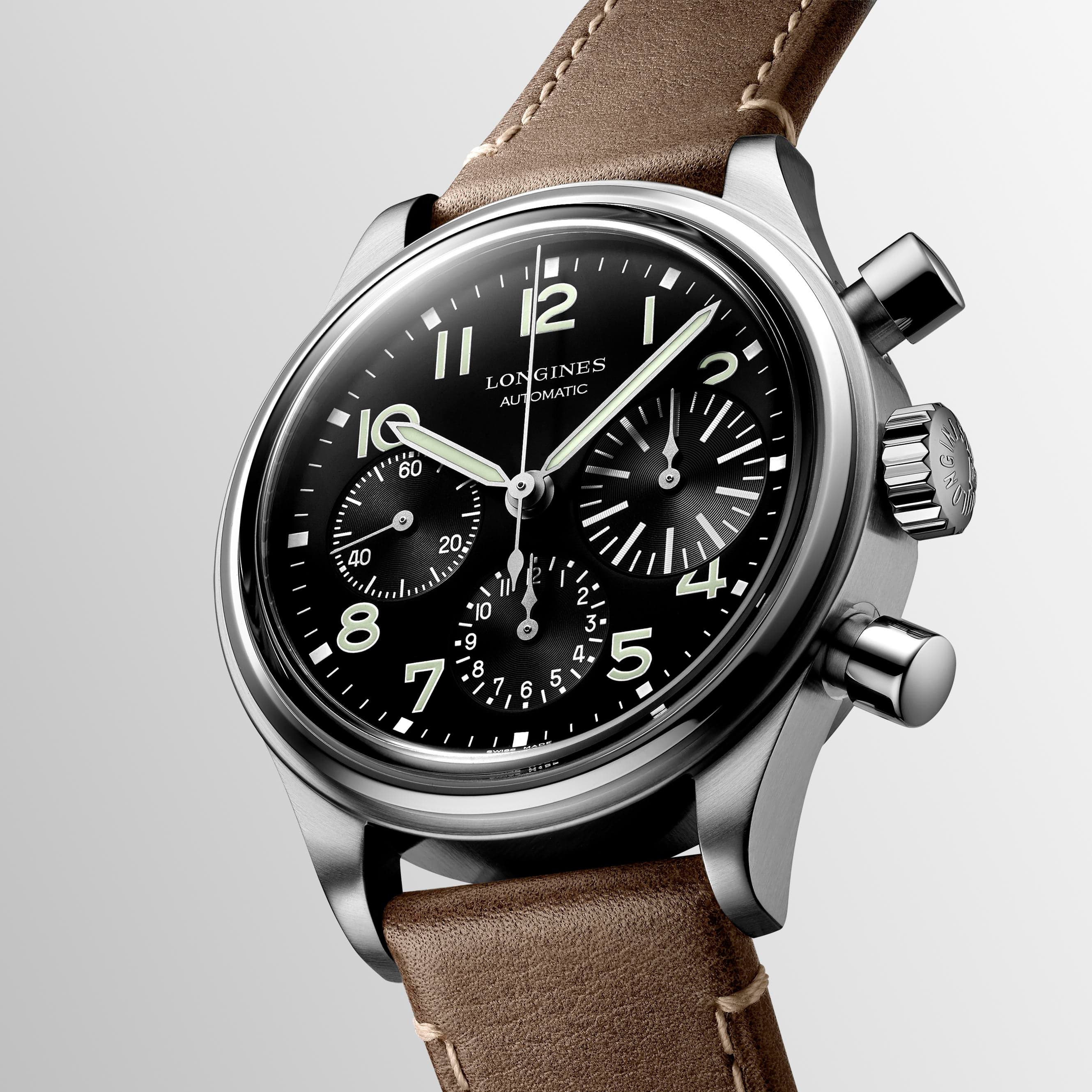 Longines Avigation BigEye 41mm Chronograph L2.816.4.53.2 - Image 4
