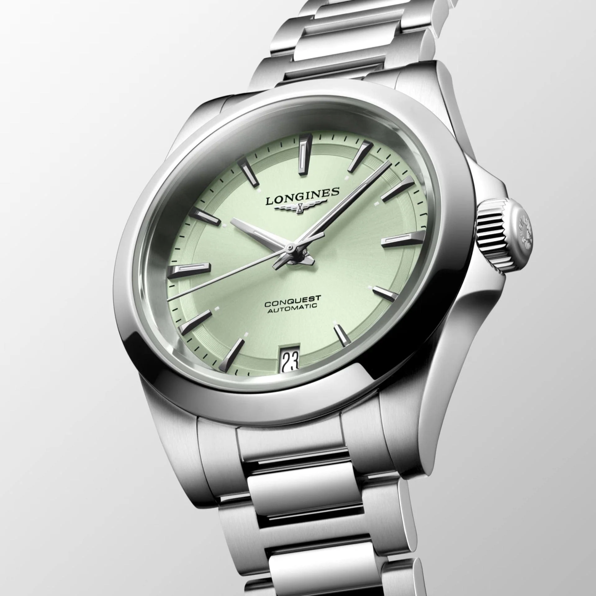 Longines Conquest 34mm Sunray Green Automatic L3.430.4.02.6 - Image 4