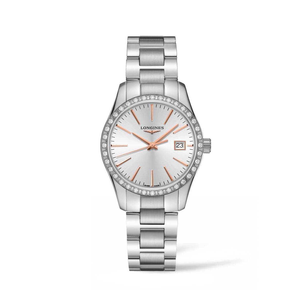 Longines Conquest Classic 34mm Stainless Steel L2.386.0.72.6