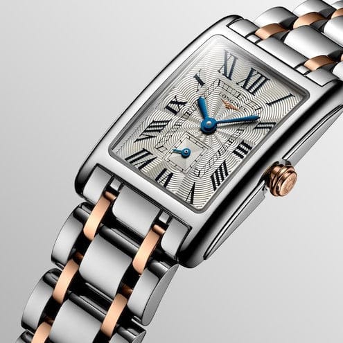 Longines DolceVita 20mm Stainless Steel and Rose Gold L5.255.5.71.7 - Image 3