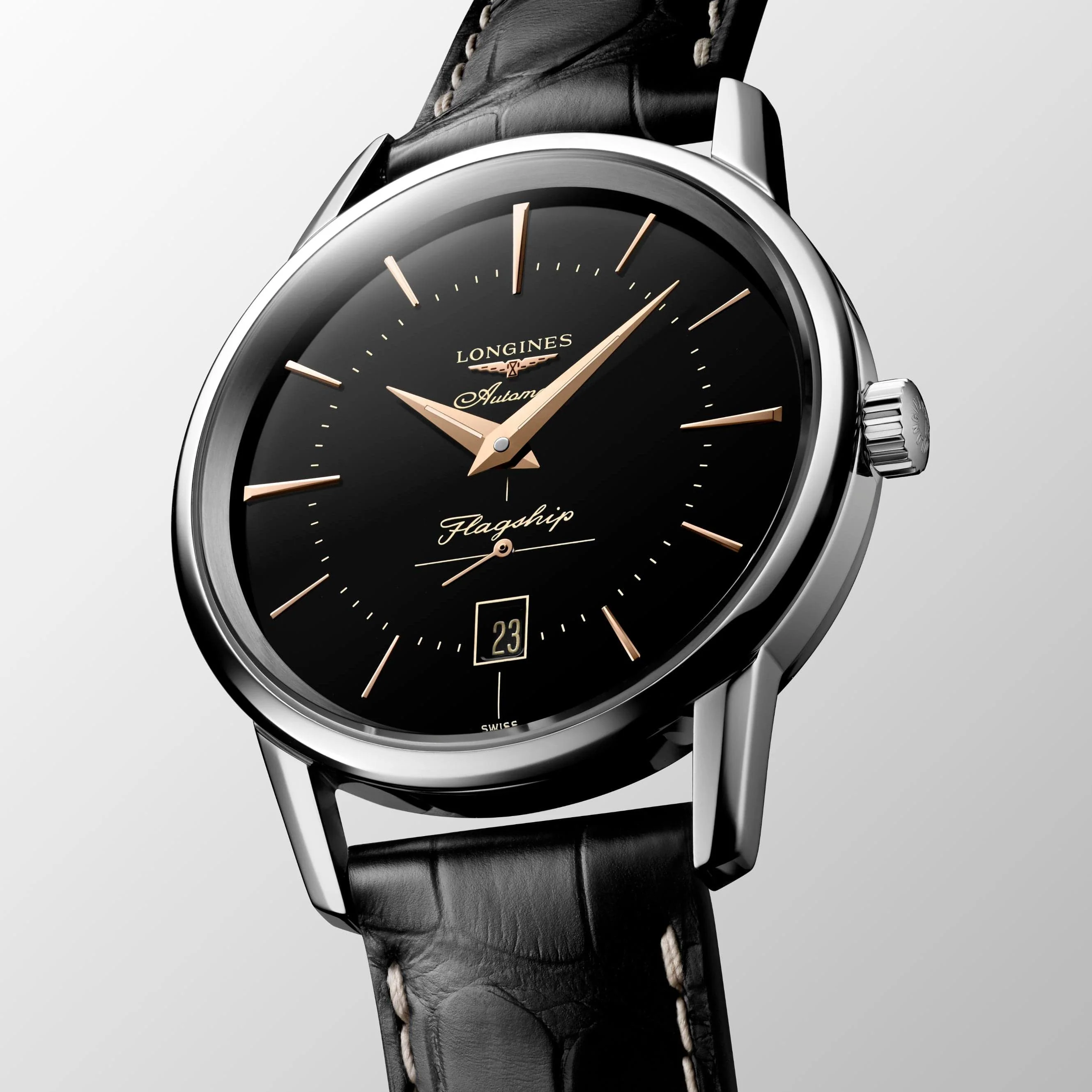 Longines Flagship Heritage 38mm Automatic L4.795.4.58.0 - Image 4