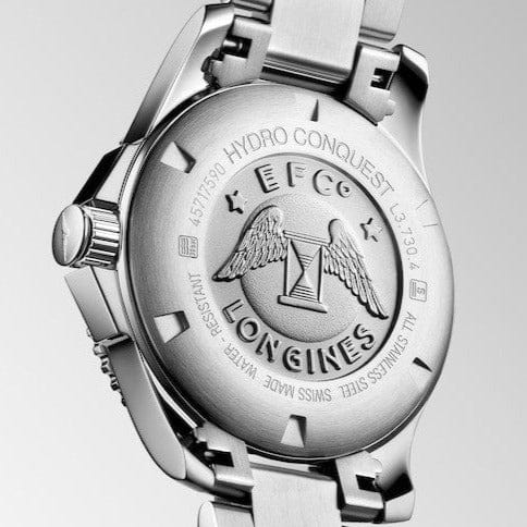 Longines HydroConquest 39mm Stainless Steel Quartz L3.730.4.96.6 - Image 3