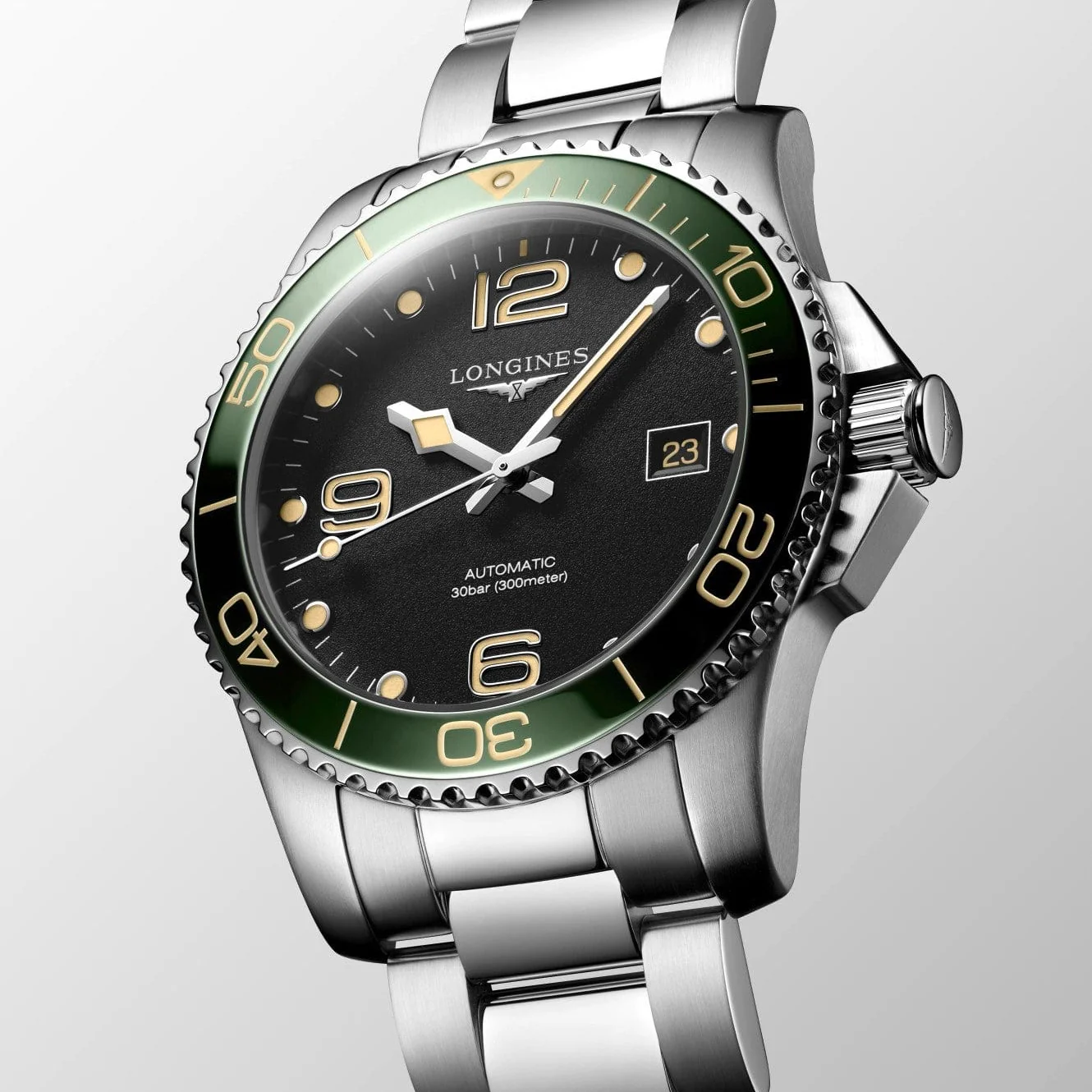 Longines HydroConquest 41mm Stainless Steel/Ceramic Automatic L3.781.4.05.6 - Image 2