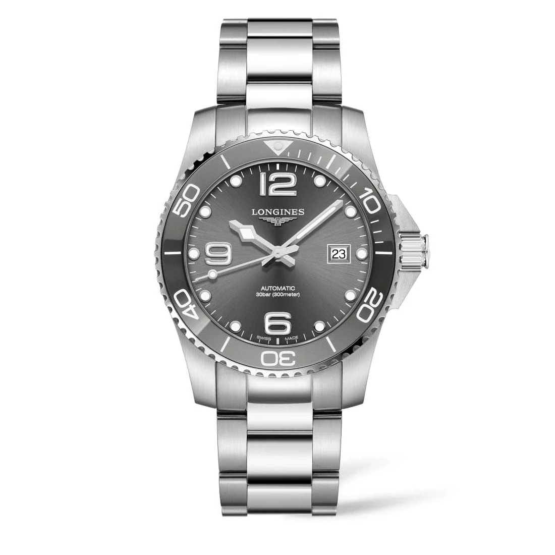Longines HydroConquest 41mm Stainless Steel/Ceramic Automatic L3.781.4.76.6