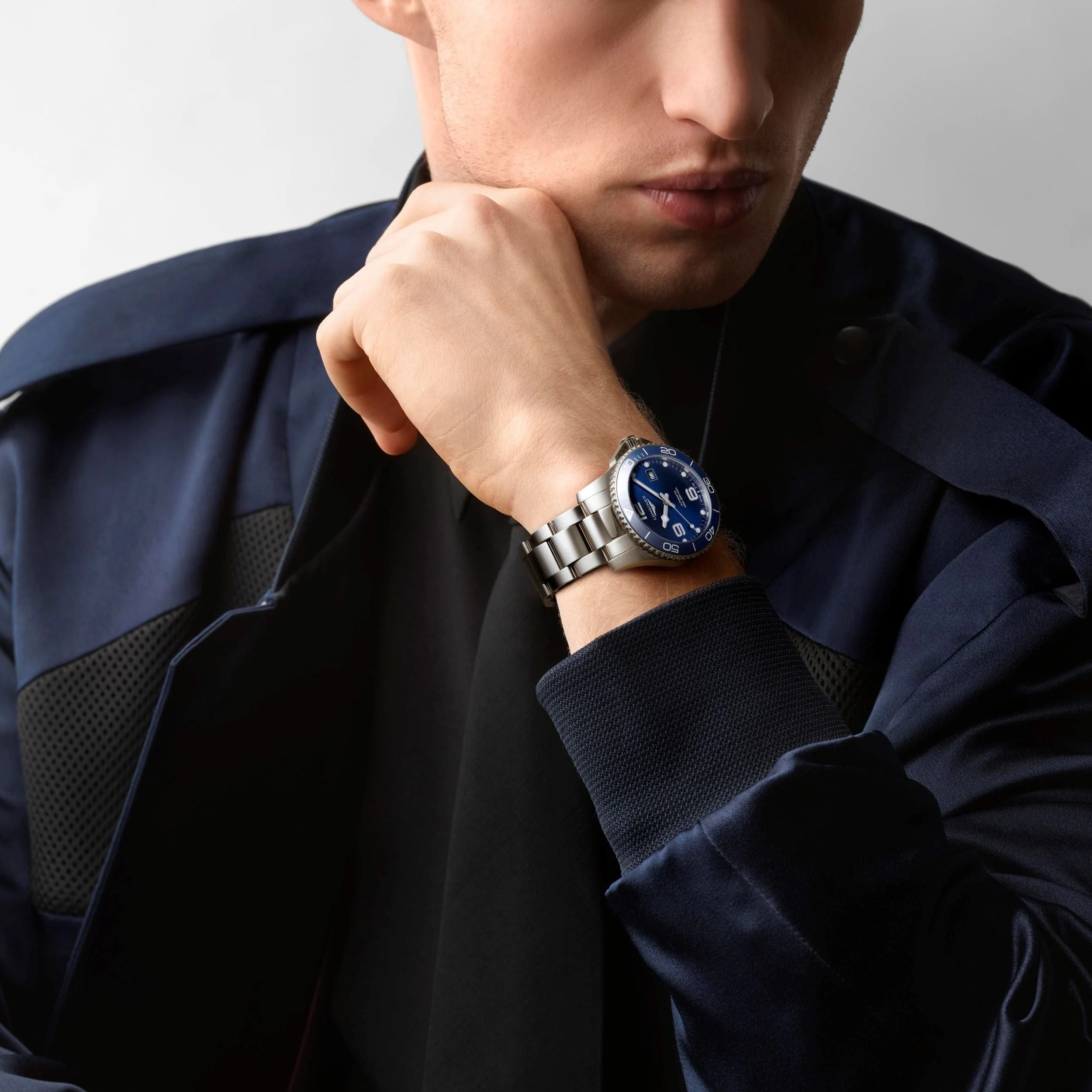 Longines HydroConquest 41mm Stainless Steel/Ceramic Automatic L3.781.4.96.6 - Image 2
