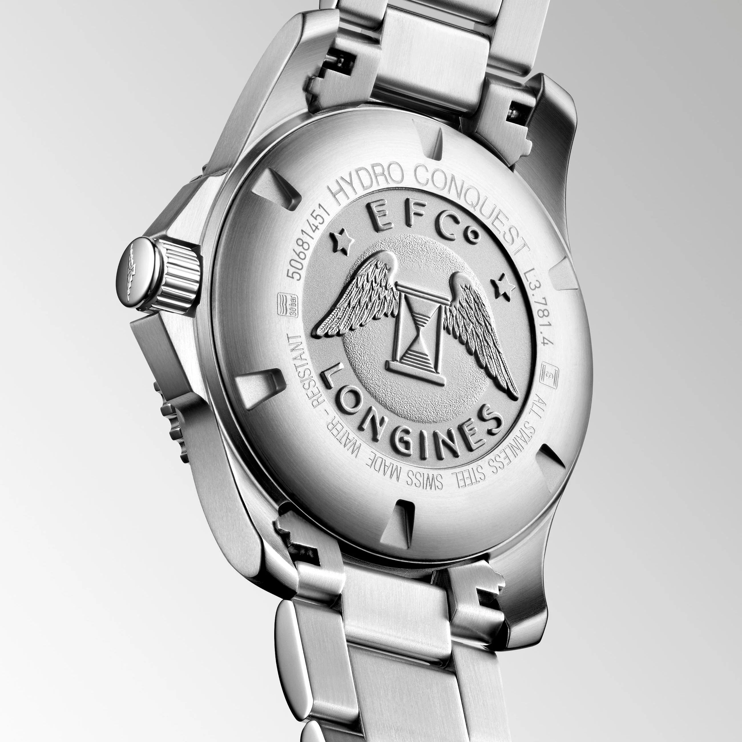 Longines HydroConquest 41mm Stainless Steel/Ceramic Automatic L3.781.4.96.6 - Image 4