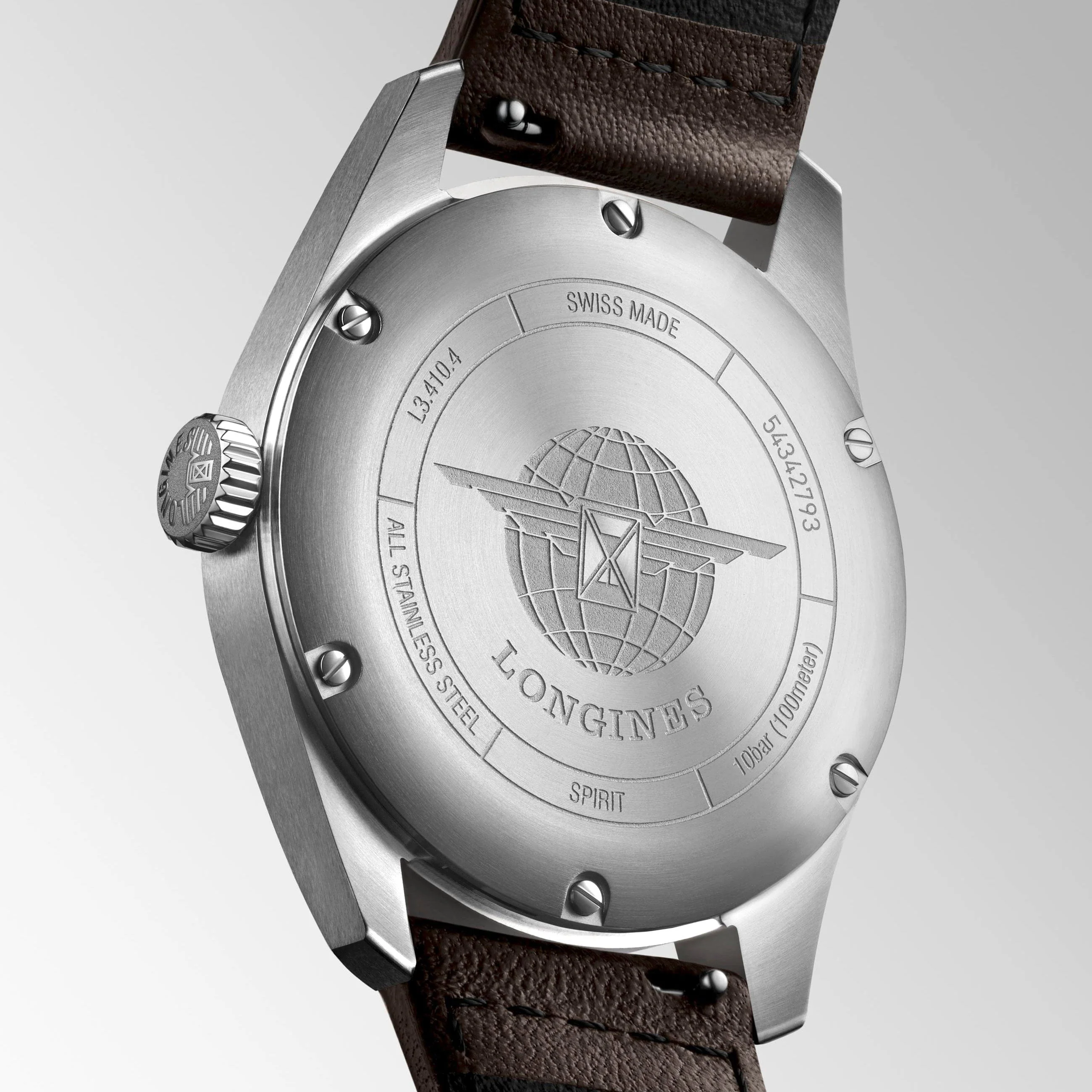 Longines Spirit 37mm Automatic Chronometer L3.410.4.53.0 - Image 3
