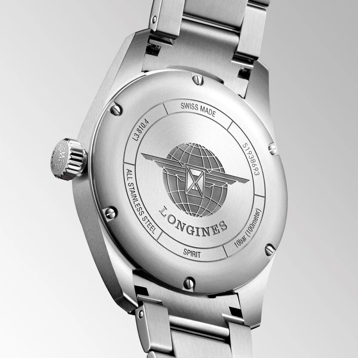 Longines Spirit 40mm Automatic Chronometer L3.810.4.73.6 - Image 3
