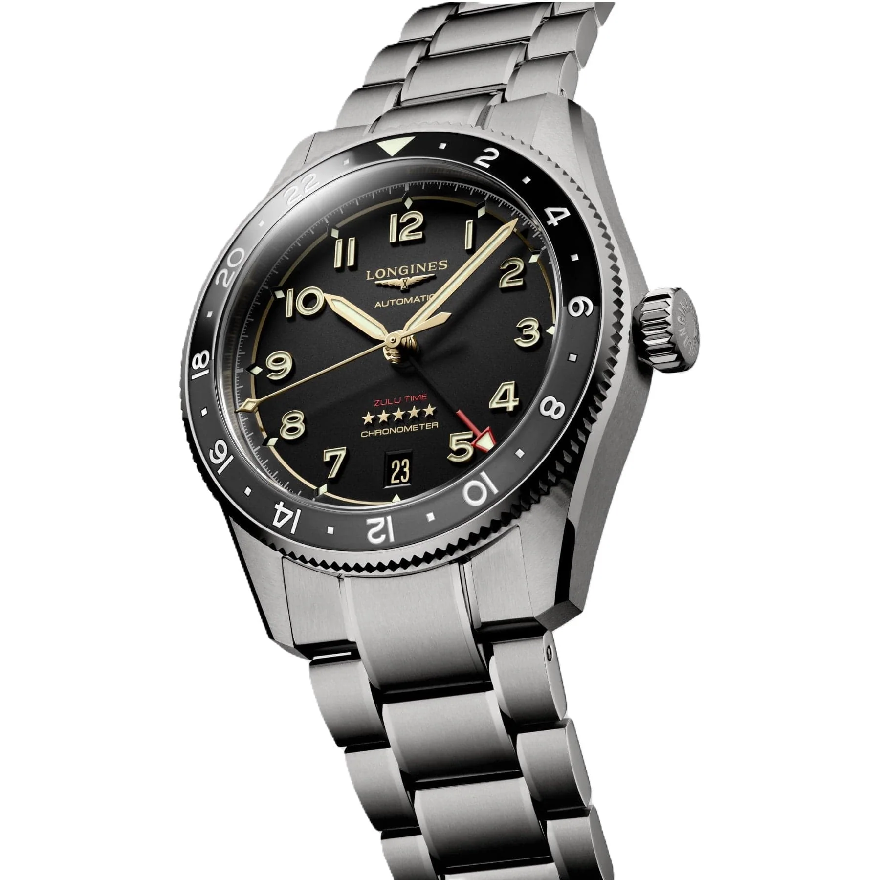 Longines Spirit Zulu Time 39mm L3.802.1.53.6 - Image 2