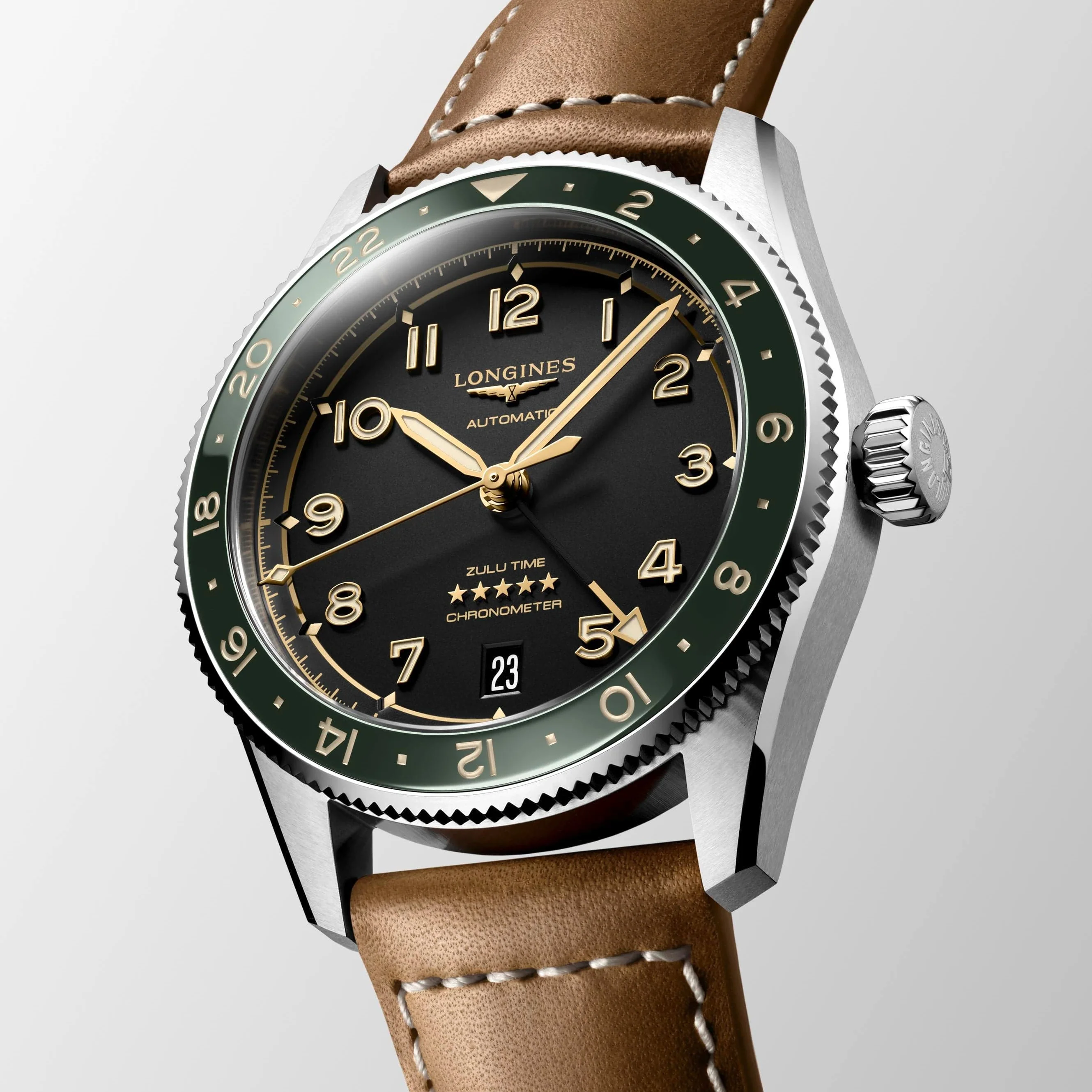Longines Spirit Zulu Time 39mm L3.802.4.63.2 - Image 3