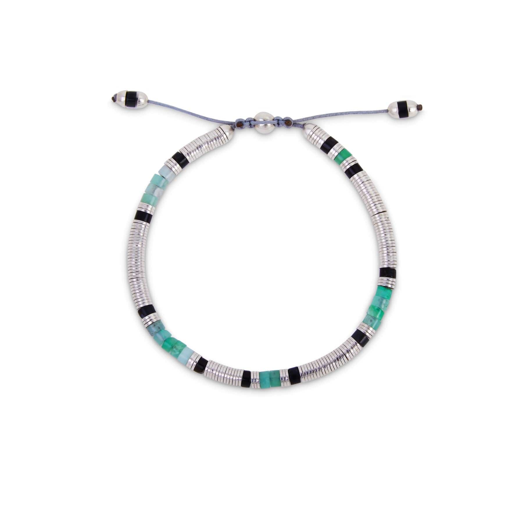 Maor Sterling Silver Chrysoprase Sonoran Bracelet - Image 2