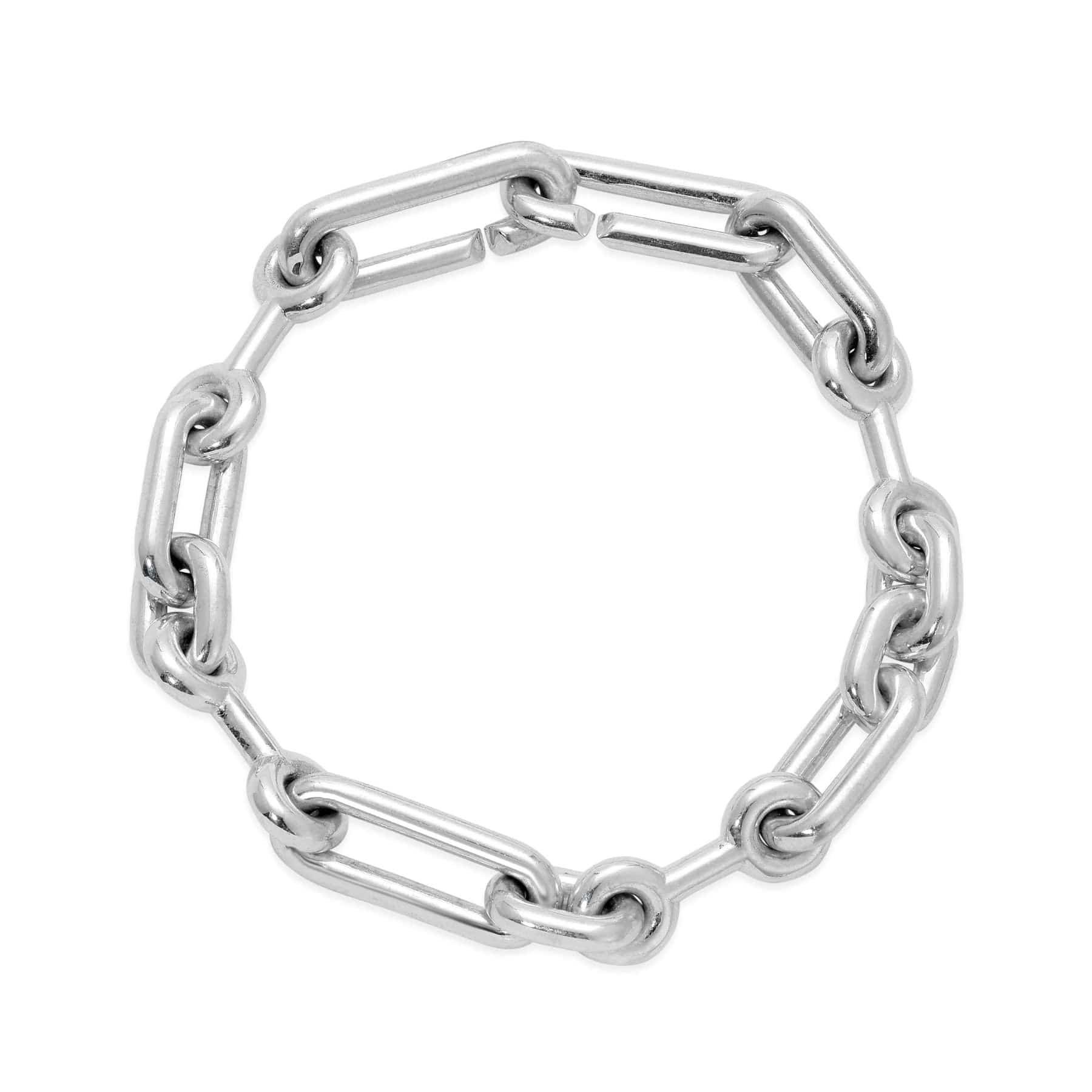 Maor Sterling Silver Large Pelham Link Bracelet - Image 2