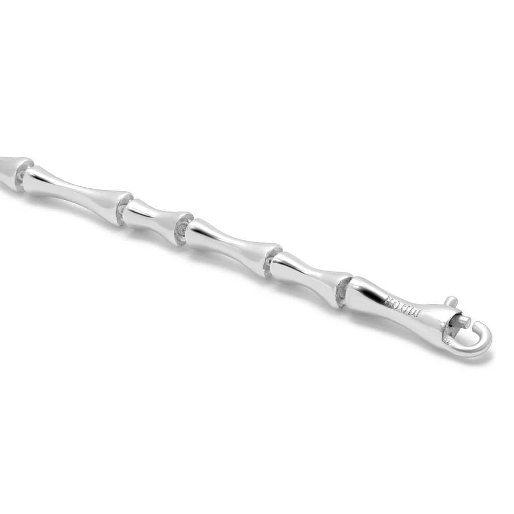 Maor Sterling Silver Small Mosso Bone Bracelet - Image 2