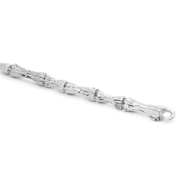 Maor Sterling Silver Timor Carved Wood Necklace - Image 3