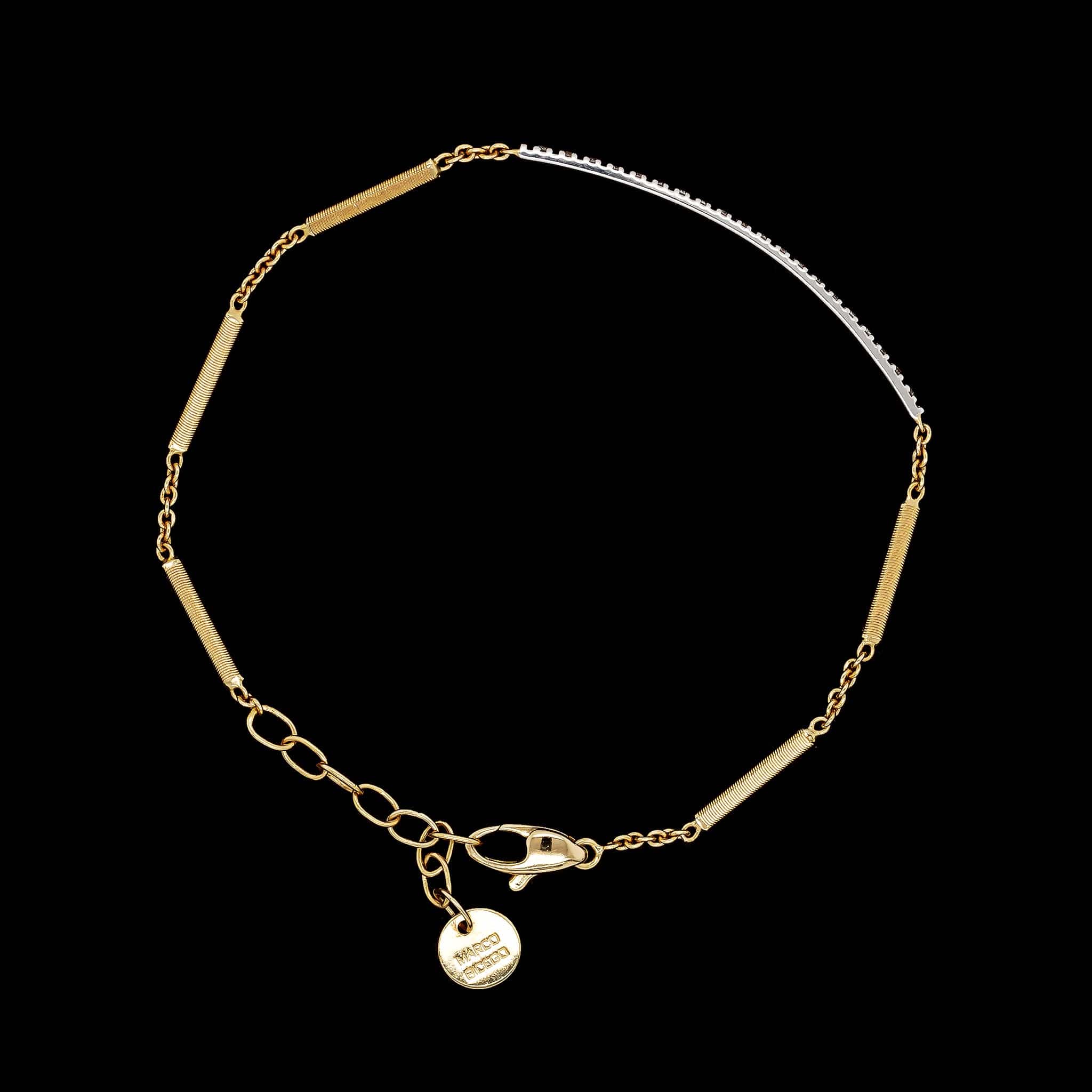 Marco Bicego 18K Two-tone Gold Estate Diamond Goa Bracelet