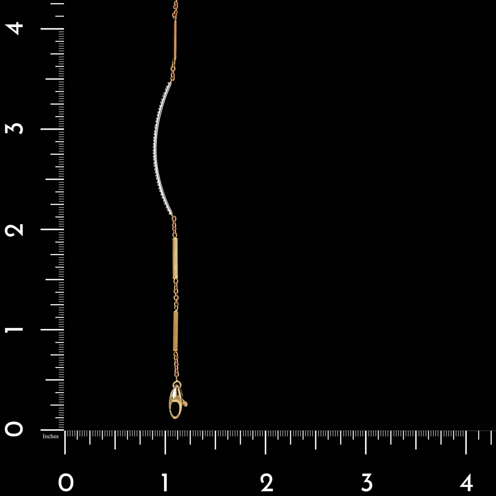 Marco Bicego 18K Two-tone Gold Estate Diamond Goa Bracelet - Image 3