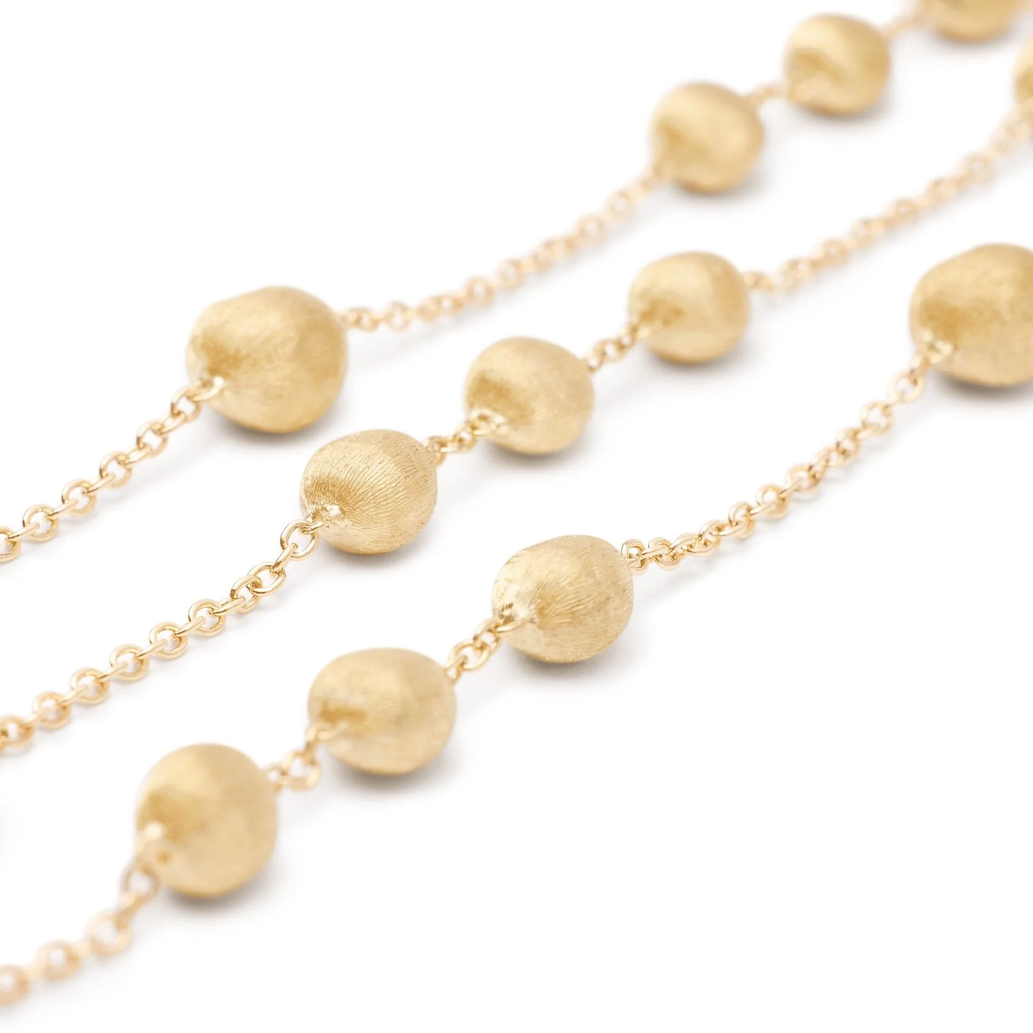 Marco Bicego 18K Yellow Gold Africa Bead Necklace - Image 2