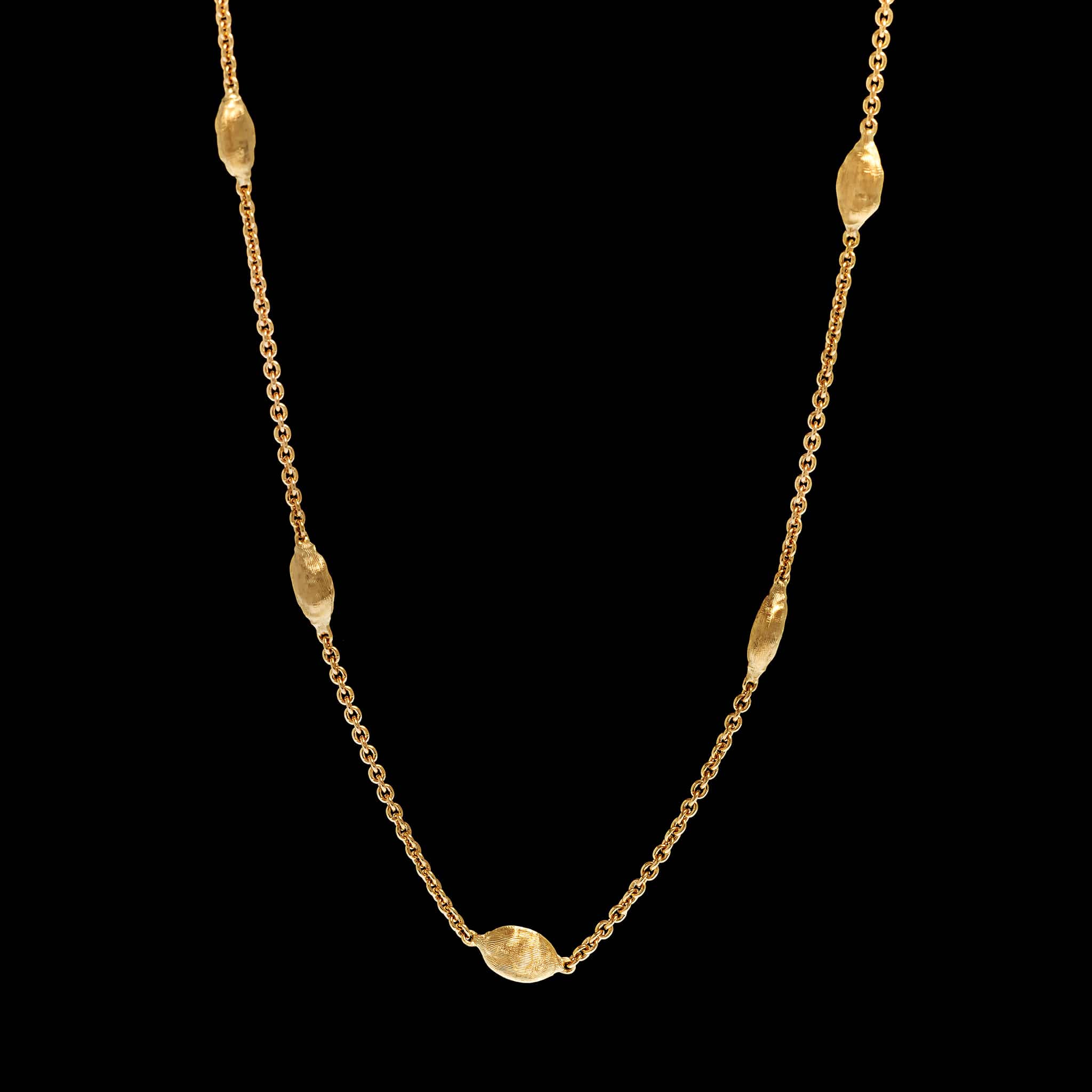 Marco Bicego 18K Yellow Gold Estate Siviglia Necklace - Image 2