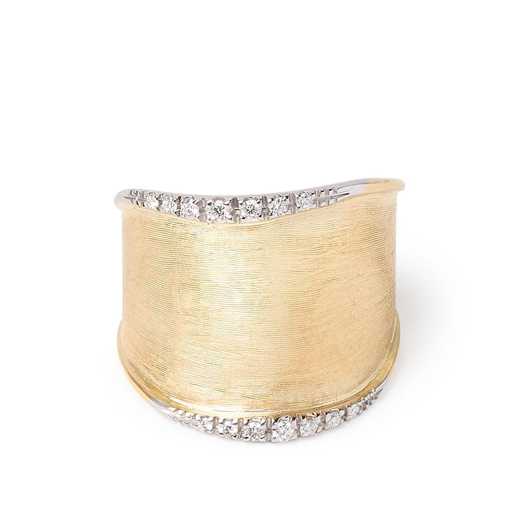 Marco Bicego 18K Yellow Gold Lunaria Diamond Ring