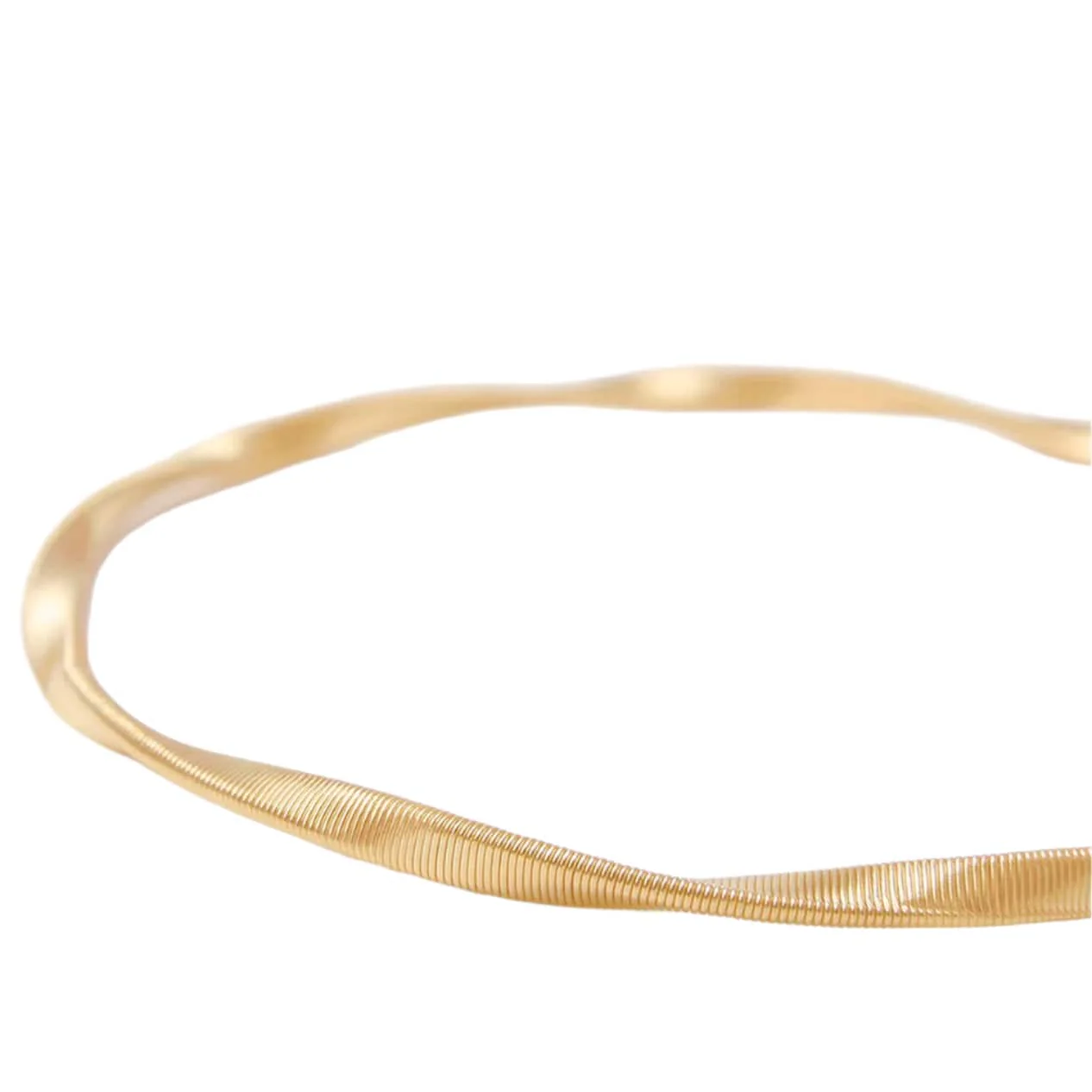 Marco Bicego 18K Yellow Gold Marrakech Twisted Coil Bracelet - Image 2