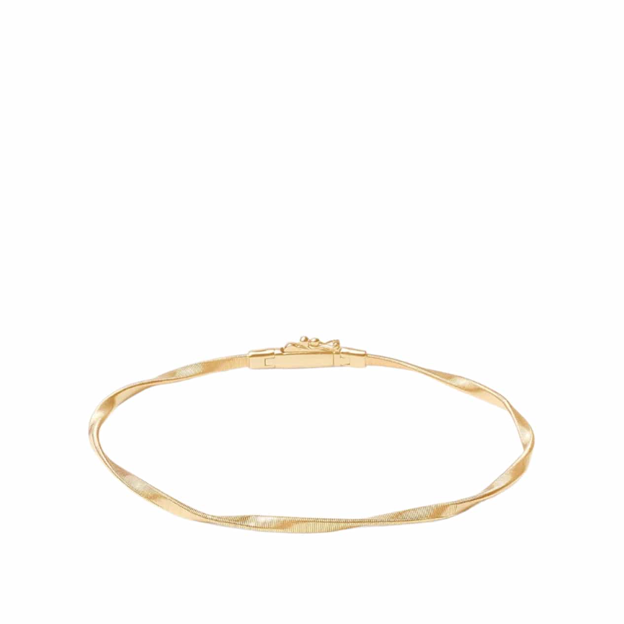 Marco Bicego 18K Yellow Gold Marrakech Twisted Coil Bracelet - Image 3